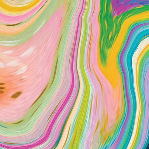 Etta Vee Rainbow Marble Moto E5 Play Skin